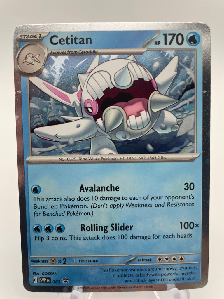 Cetitan SVPen 063 Promo PokeChalet Cetitan SVPen 063 Promo PokeChalet