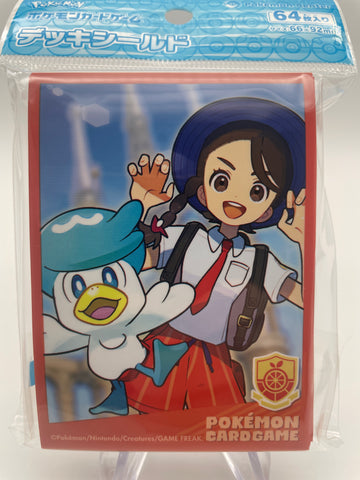 Pokemon Center Sleeve (Japan)  Quaxly and Aoi