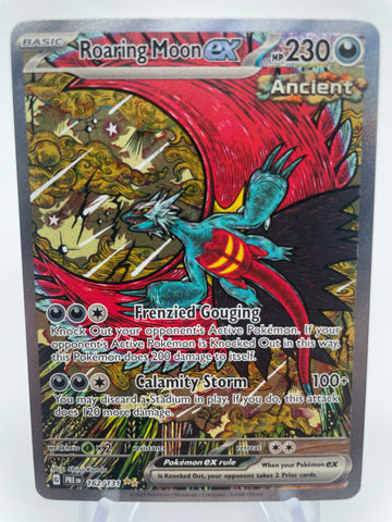 Roaring Moon ex 162/131 PREen Special Illustration Rare