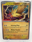 Team Rocket's Zapdos DRIen 070/182 Rare GAMESTOP Stamped