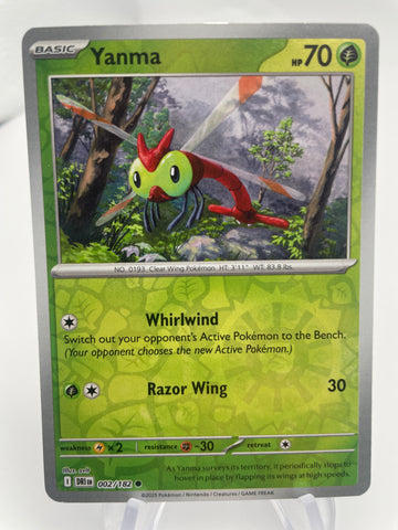 Yanma DRIen 002/182 Reverse Holo RH