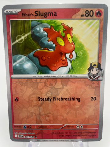 Ethan's Slugma DRIen 035/182 Reverse Holo RH