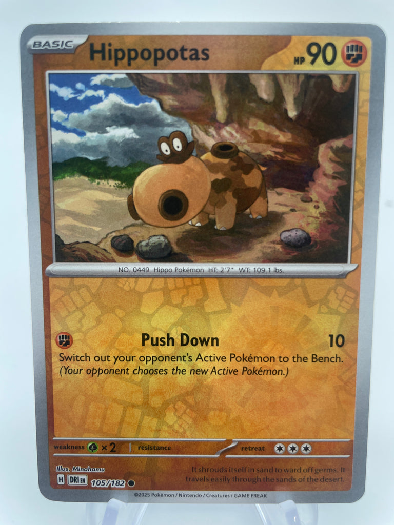 hippopotas pokemon card value Trading Game XY BREAKthrough Single Card Common 83 Gx2 / None / 4 Artist Hippopotas DRIen 105/182 Reverse Holo
