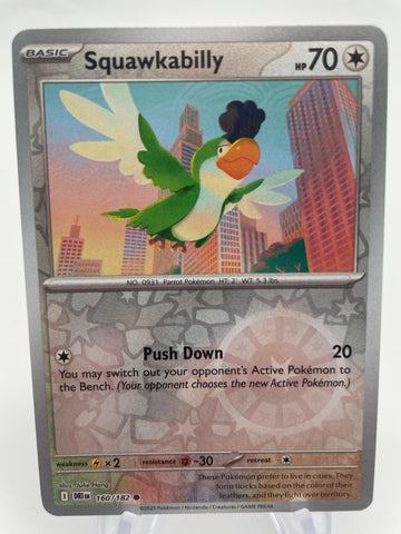 Squawkabilly 160/182 Reverse Holo RH