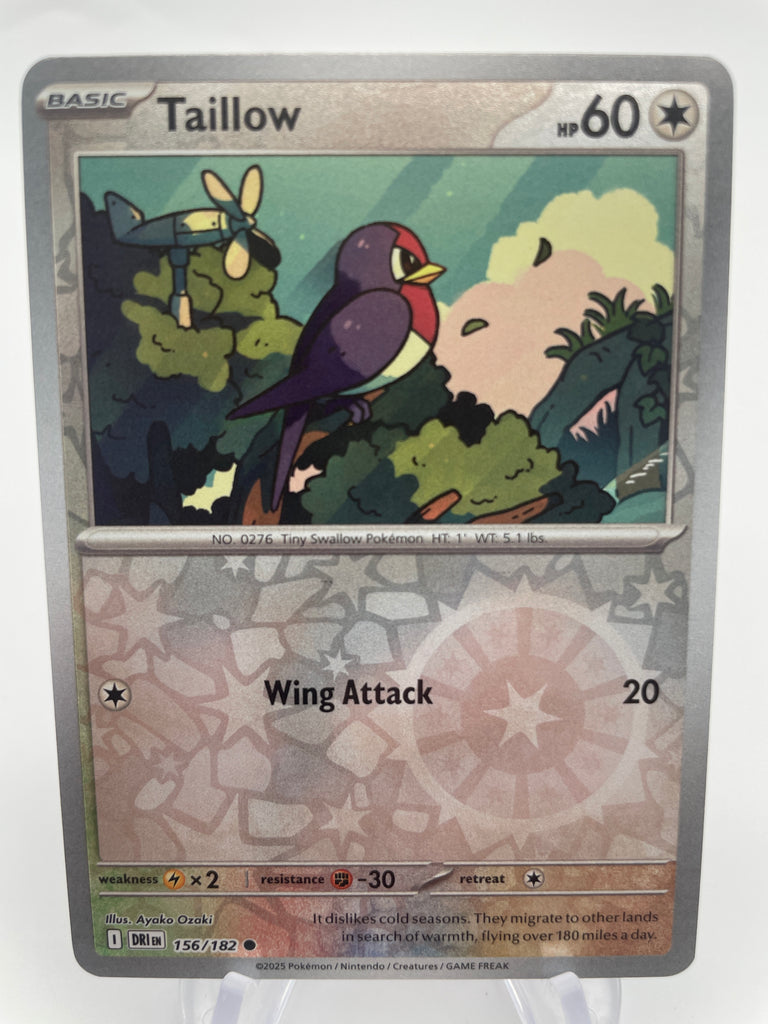 Taillow 156/182 DRIen Reverse Holo RH – PokeChalet