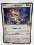 Team Rocket's Meowth DRIen 149/182 Cosmos Holo