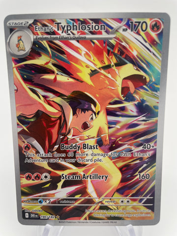Ethan's Typhlosion DRIen 190/182 Illustration Rare