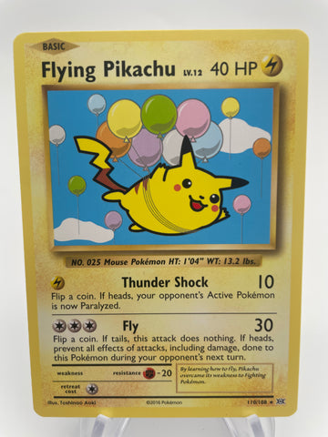 Flying Pikachu 110/108 Evolutions Non Holo