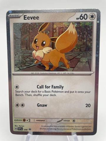 Eevee SVPen 200 Black Star Promo