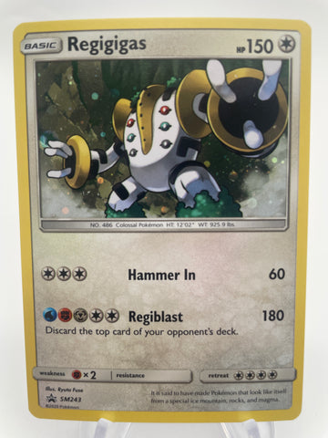 Regigigas SM243 Black Star Promo