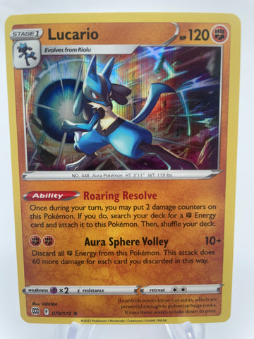 Lucario  079/172 - Brilliant Stars