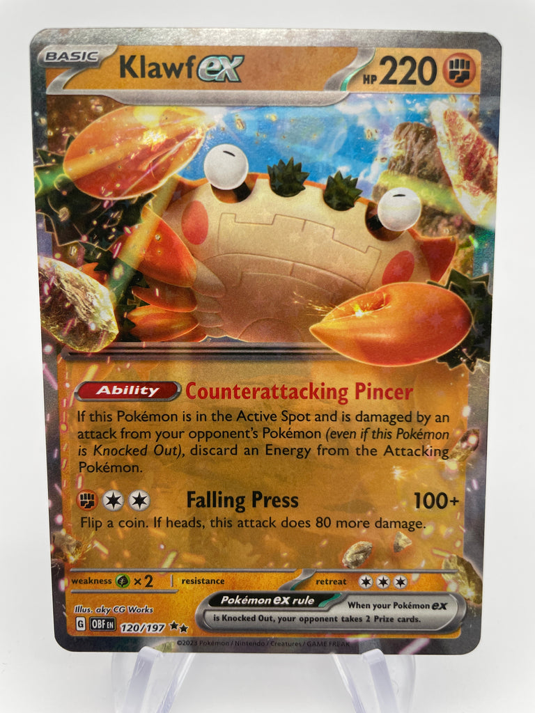 Klawf ex OBFen 120/197 PokeChalet Klawf ex OBFen 120/197 PokeChalet