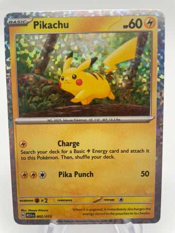 PIkachu 002/015 M24en McDonalds