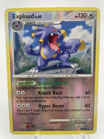 Exploud Lv. 60 28/147 RH Reverse Holo HP