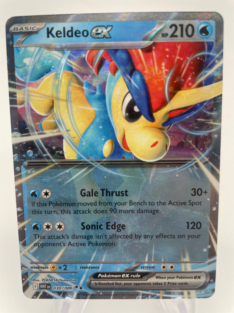 keldeo pokemon card Keldeo ex WHTen 030/086 Double Rare – PokeChalet