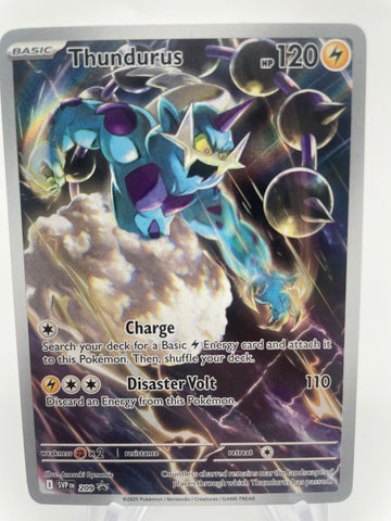 Thundurus SVPen 209 Black Star Promo