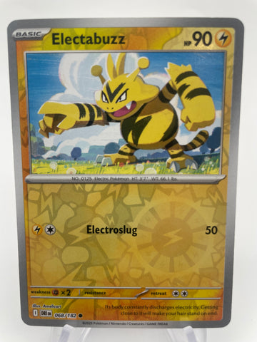 Electabuzz DRIen 068/182 Reverse Holo RH