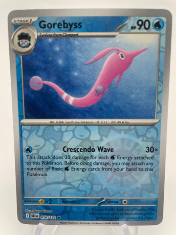 Gorebyss DRIen 056/182 Reverse Holo RH