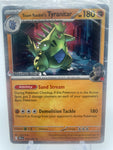 Team Rocket's Tyranitar DRIen 096/182 Holo Pokemon Center Stamp