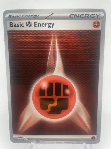 Basic Fighting Energy SVEen 022 White Flare Black Bolt Holo