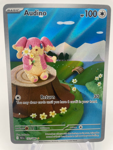 Audino BLKen 151/086 Illustration Rare