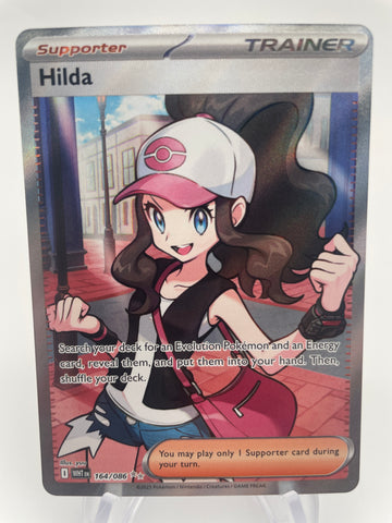 HIlda WHTen 164/086 Double Rare Full Art Trainer
