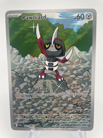 Pawniard BLKen 142/086 Illustration Rare