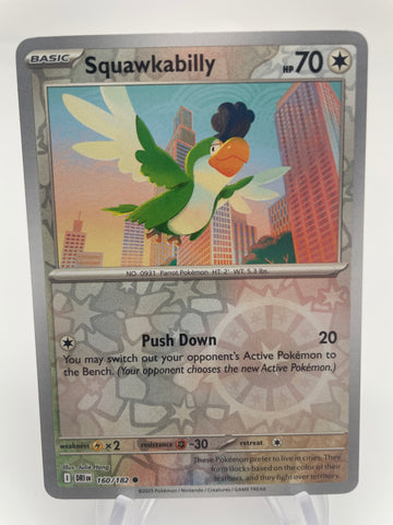 Squawkabilly DRIen 160/182 Reverse Holo RH