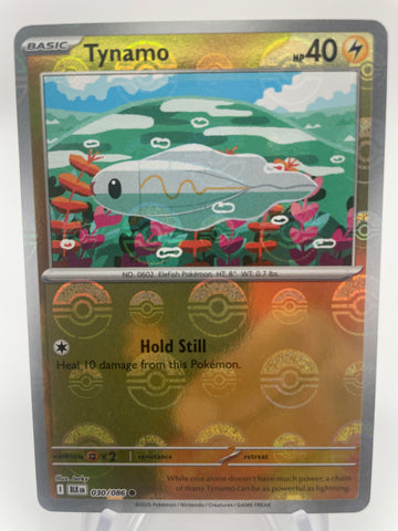 Tynamo BLKen 030/086 Reverse Holo RH Poke Ball