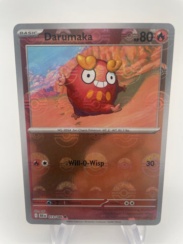 Darumaka BLKen 013/086 Reverse Holo RH Poke Ball