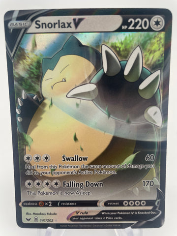 Snorlax V 141/202