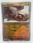 Timburr BLKen 047/086 Reverse Holo RH Poke Ball