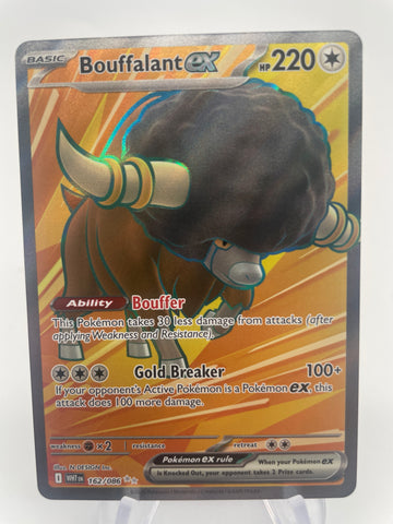 pokemon bouffalant card Bouffalant ex WHTen 162/086 Double Rare Full Art – PokeChalet
