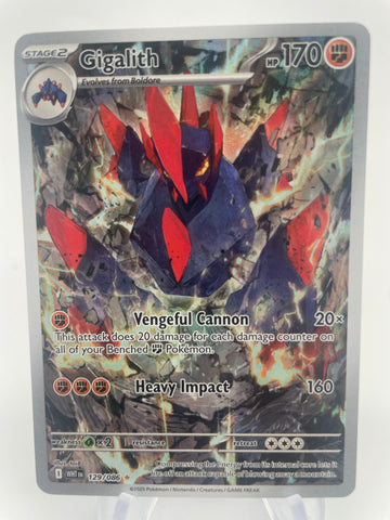 Gigalith WHTen 129/086 Illustration Rare