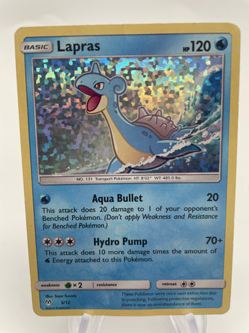 McDonald's Promo Lapras 5/12  2019 HP / DMG