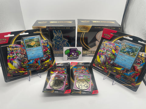Mega Evolution PokeChalet Release Promo Bundle