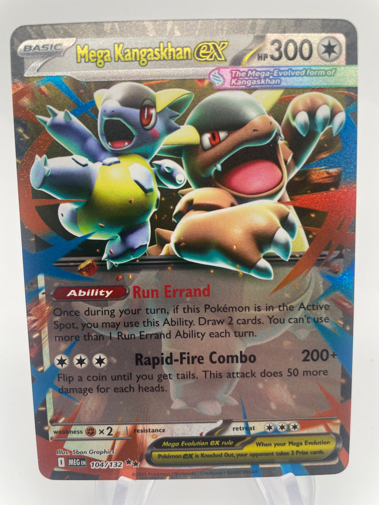 Mega Kangaskhan ex MEGen 104/132 Double Rare – PokeChalet