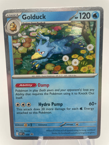 Golduck 008 MEPen Black Star Promo