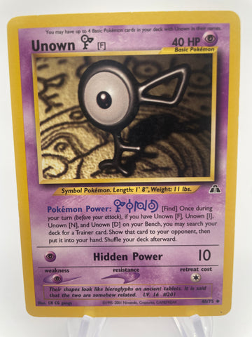 Unown F 48/75 Neo Discovery MP