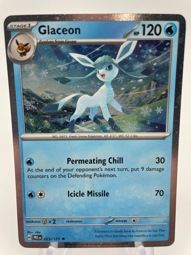 Glaceon 025/131 PREen Cosmos Holo Costco Exclusive – PokeChalet
