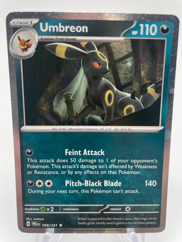 Umbreon 059/131 PREen Cosmos Holo Costco Exclusive