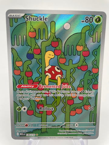 Shuckle MEGen 136/132 Illustration Rare