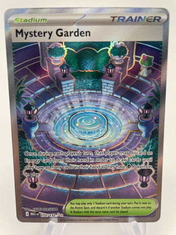 Mystery Garden MEGen 172/132 Full Art Trainer Stadium