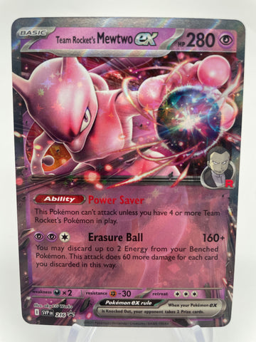 Team Rocket's ex SVPen 216 Black Star Promo