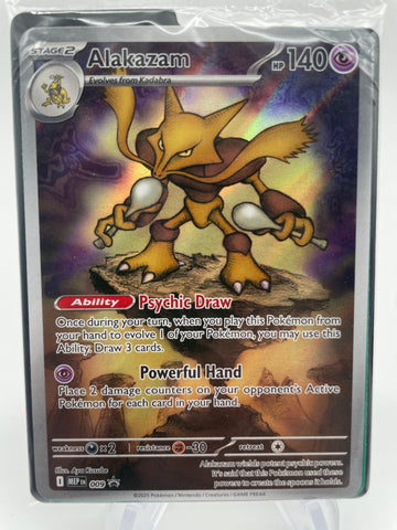 Alakazam 009 MEPen Black Star Promo