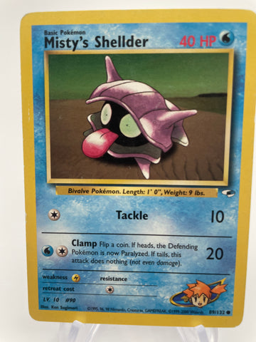Misty's Shellder 89/132 DMG