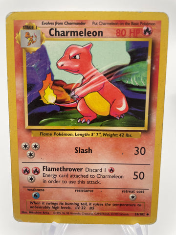 Charmeleon Base Set 24/102 DMG