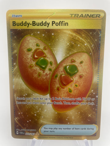 Buddy-Buddy Poffin TWMen 223/167 Gold Ultra Rare