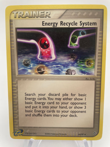 Energy Recycle System 84/97 DMG