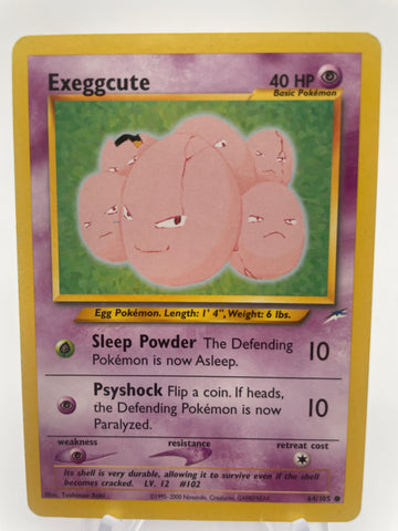 Exeggcute 64/105 Neo Destiny - DMG